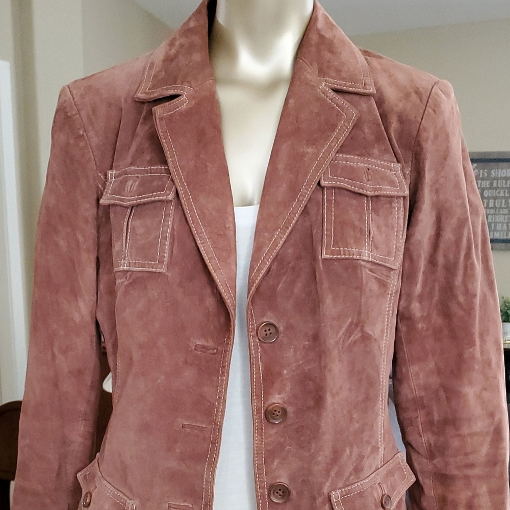 Leather Blazer